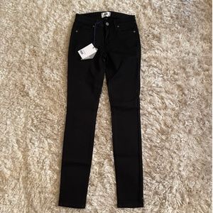 Paige Jeans Verdugo Ultra Skinny Black Jeans 26